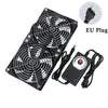 120mm 3000RPM Fan Cooling with Controller 12cm 12V 220V Btc Machine Chassis Workstation Cabinet Radiator Server Fan