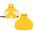 Pet It Yolk Man Pu Dog Raincoat Teddy Corgi Golden Retriever Pet Clothes Waterproof Outdoor Dog Supplies