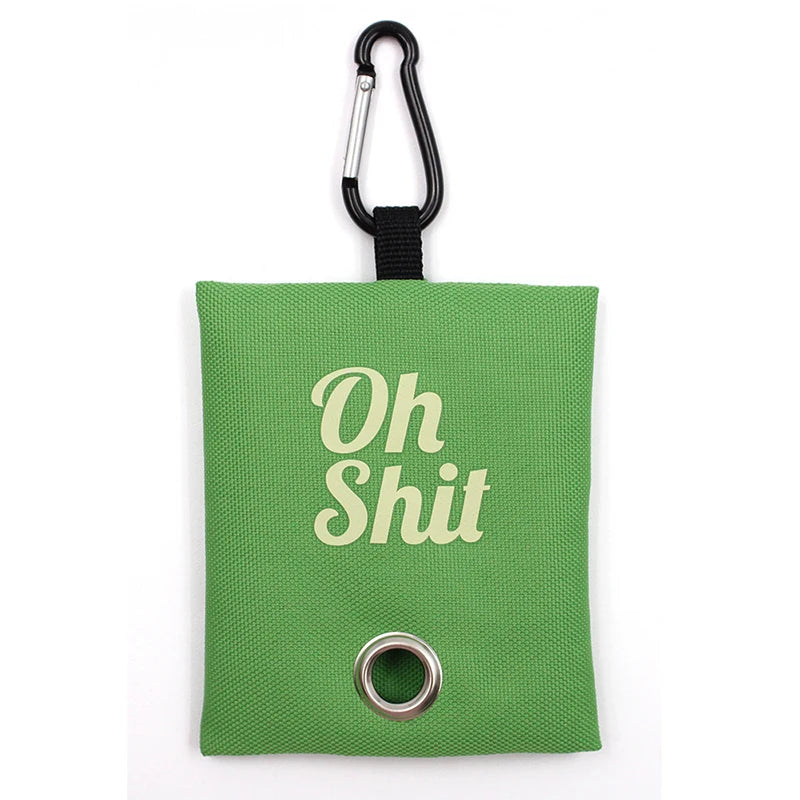 Pet Pets Supplies Canvas Garbage Bags Poop Bag Dispenser Portable Dog Poop Waste Bag Holder Outdoor Puppy Cat Pick Up Organizer