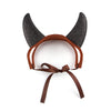 Pet Cosplay Costume Halloween Funny Devil Horns Headband Pet Cat Dog Festival Party Clothing Pet Decoration Accessories Gifts