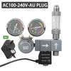 Aquarium CO2 regulator Dual meter solenoid valve Quick plug foam recorder  control system Fish tank CO2 pressure reducing valve