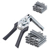 Farm Hog Ring Plier Tool M Clips Staples Chicken Hamster Bird Rabbit Mesh Cage Wire Fencing Caged Clamp Poultry Animal Supplies