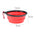 Portable 350ml Fold Silicone Pet Bowl Collapsible Puppy Feeder Dish For Outdoor Travel Walking Camping Dog Food Water Supplies
