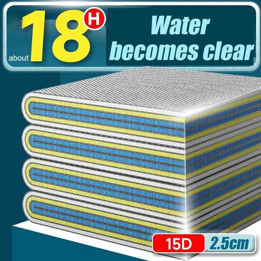 NEW 15D/9D Aquarium Sponges Filter Media Fish Tank  Filter Pad No Glue Foam Bio Cotton Pond Aquarium Accessories Protein Skimmer