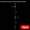 PD Fishing Tackle Nylon Tenpin Line Set Sea Fishing Wreck Pulling Stream Shore Fishing Long Casting Gourd Connector Accessories