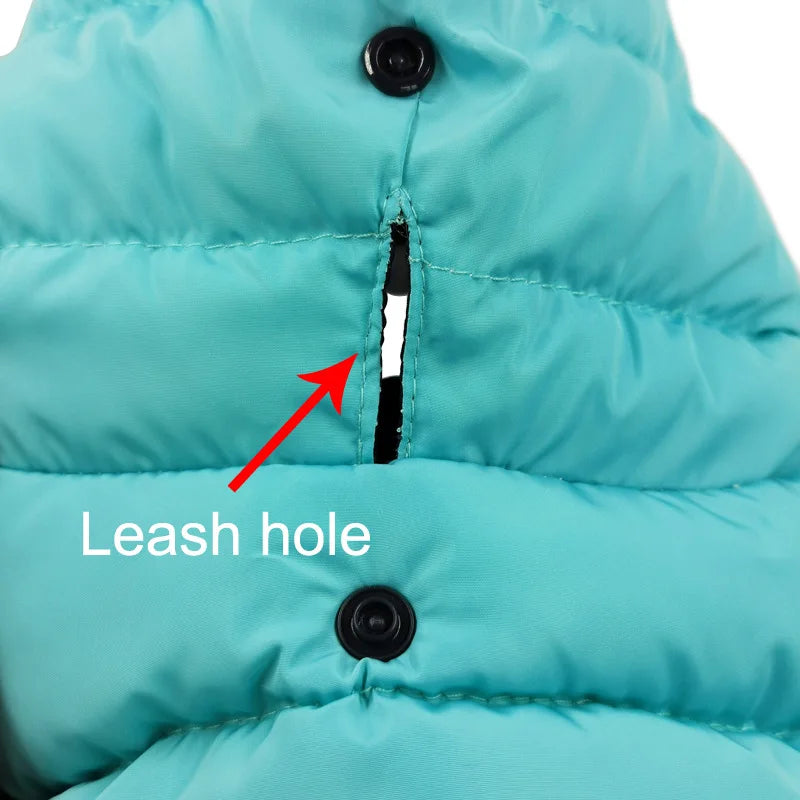Dog Jacket Waterproof Luxury Dog Clothes Pet Down Cotton Vest Chihuahua French Bulldog Winter Dog Coat Puppy Warm Dog Costume
