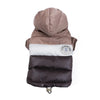 Dog Jacket Waterproof Luxury Dog Clothes Pet Down Cotton Vest Chihuahua French Bulldog Winter Dog Coat Puppy Warm Dog Costume