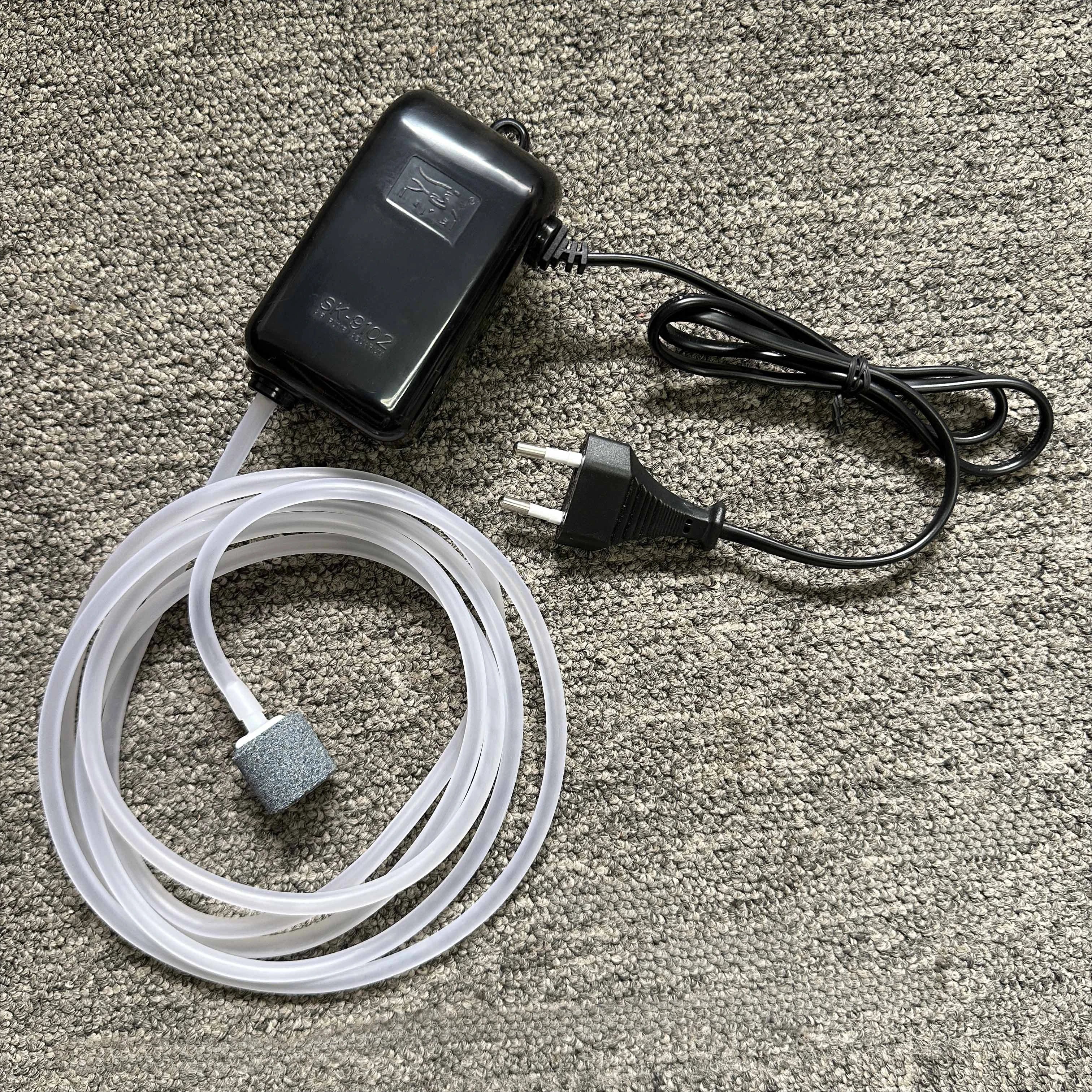 High Power Fish Tank Oxygen Air Pump Double Hole Aeration Pump Fish Tank Oxygen Pump Aquarium Accessories