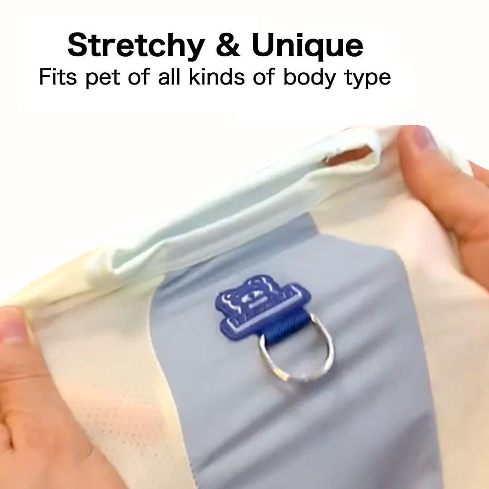 Cooling Dog Cat Vest Summer - Breathable Mesh UV Protection Sleeveless Shirt, Ice Silk Pet Cooling Jacket for Hot Weather