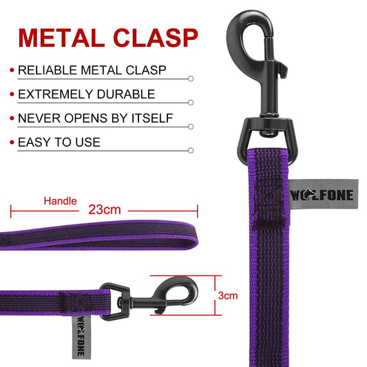 1.5M/2M/5M/3M/15M Medium small Long Dog Leash Latex Silk Easy and Convenient Training Big Dual color dog leash 10 meters