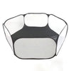 Portable Small Pet Cage Transparent Hedgehog Cage Tent Pet Playpen Open Folding Yard Fence For Dog Hamster Rabbit Guinea Pig
