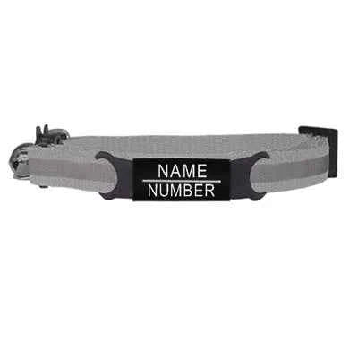 Reflective Cat Safety Buckle Collar Adjustable Custom Personalized ID Free Engraving Nylon Puppy Kittens Necklace