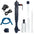 3W Aquarium Electric Gravel Cleaner Water Change Pump Cleaning Tools Water Changer Siphon for Fish Tank Water Filter Pump
