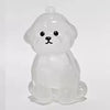 Dog Hair Storage Cute Pendant Keychain Bag Pendant Couple Car Key Chains Jewelry Souvenir Collection Gift Decoration Accessories