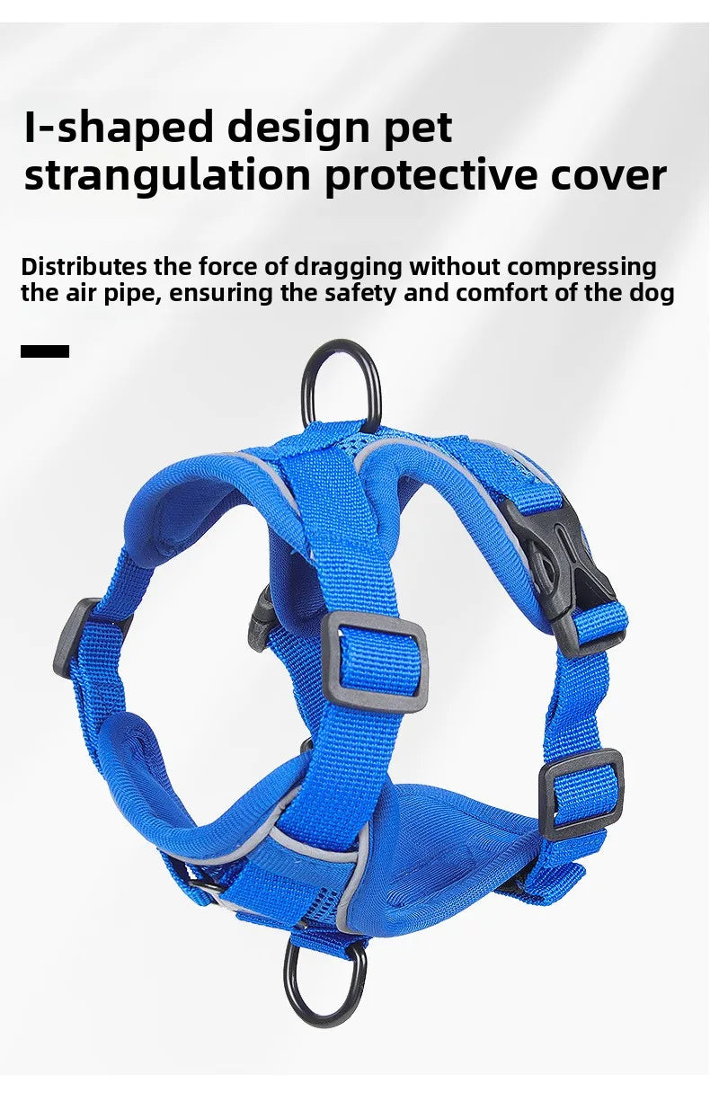 Fashion Reflective Cat Harness and Leash Sets Breathable Mesh Pet Harnesses for Small Dogs Cats Kitten Accessories Collier Chat