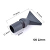 Adjustable Universal Sprinkler Aquarium Fish Tank Air Pump Duckbill Water Outlet Nozzle Garden Water Tube Control Valve Fittings