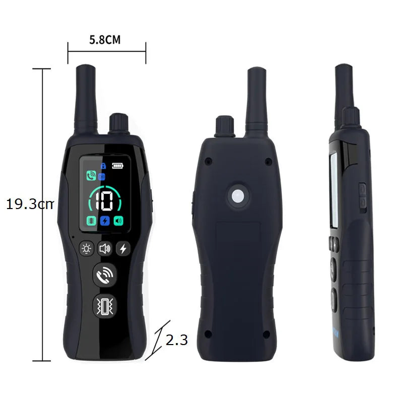 Dog Shock Collar 6500 ft Waterproof Training Collar for Dogs with Rechargeable Remote Beep Vibration Humane Shock Remote Calling