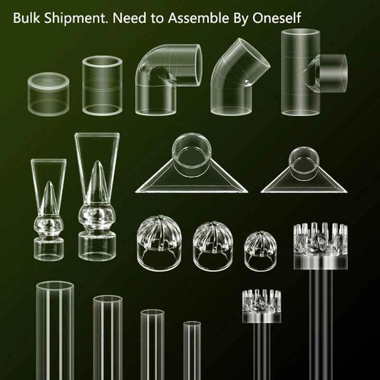 Aquarium Inlet Outlet Lily Pipe DIY Clear Acrylic Water Skimmer Inflow Outflow Fish Tank Filter Accessories Fishbowl Equipment