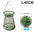 Durable Nylon Fishing Net Pocket Basket Shrimp Fish Trap /Carp /Eels Traps Fishing Net Outdoor Fishing Tackle