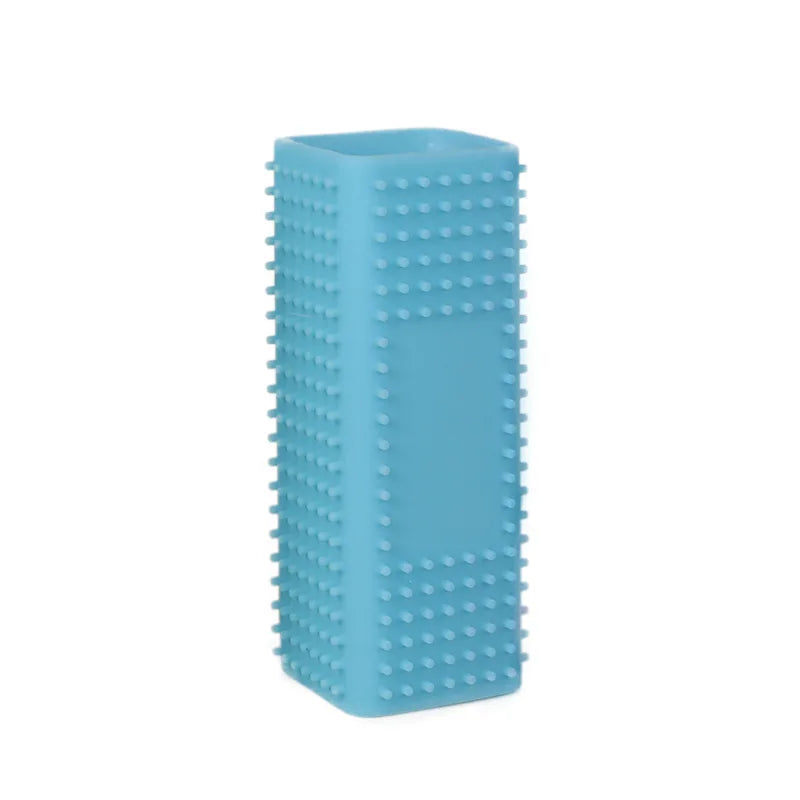 Pet Hair Removal Brush Car Animal Brush Dog Cat Hair Removal Effective Pet Hair Silicone Hollow Rubber Cleaning Brush GSZ01