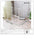Pet Splicing Fence with Detachable Iron Mesh Gate, Isolation Barrier, Anti-Escape Gate, Indoor Fence, Easy to Assemble, Portable Cage - Play Paws Toys