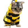 TONG Pet Dog Cat Hoodie Christmas Sweater Cold Weather Warm Coat for Puppy Small Dog Halloween Party Costume Cute Hoodie