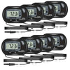2/4/6/8Pcs LCD Digital Aquarium Thermometer Fish Tank Thermometer With Water-Resistant Sensor Probe And Suction Cup For Reptile