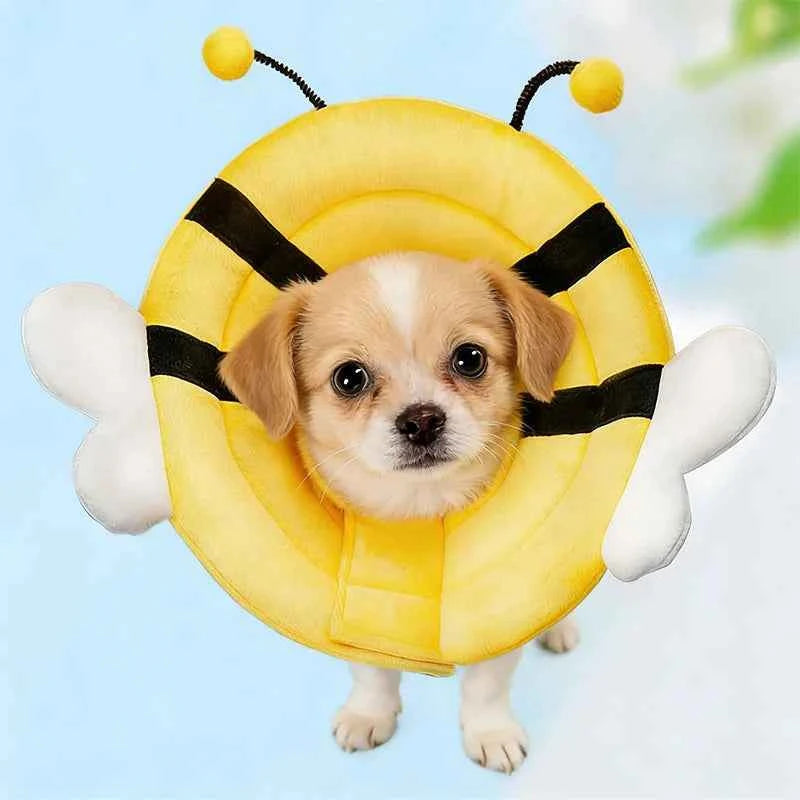 Pet Elizabeth Collar Cat Post-operative Anti-licking And Anti-biting Protective Head Cover Dog Soft Neck Collar Protective Gear