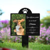 Custom Pet Memorial Garden Stake Acrylic Dog Memorial Sign Cat Garden Sign Pet Grave Markers Personalized Pet Memorial Gift