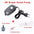 Aquarium Air Pump Fish Tank Mini Compressor Single Double Outlet with Check Valve Tube Aquatic Accessories 220V 3W 5W