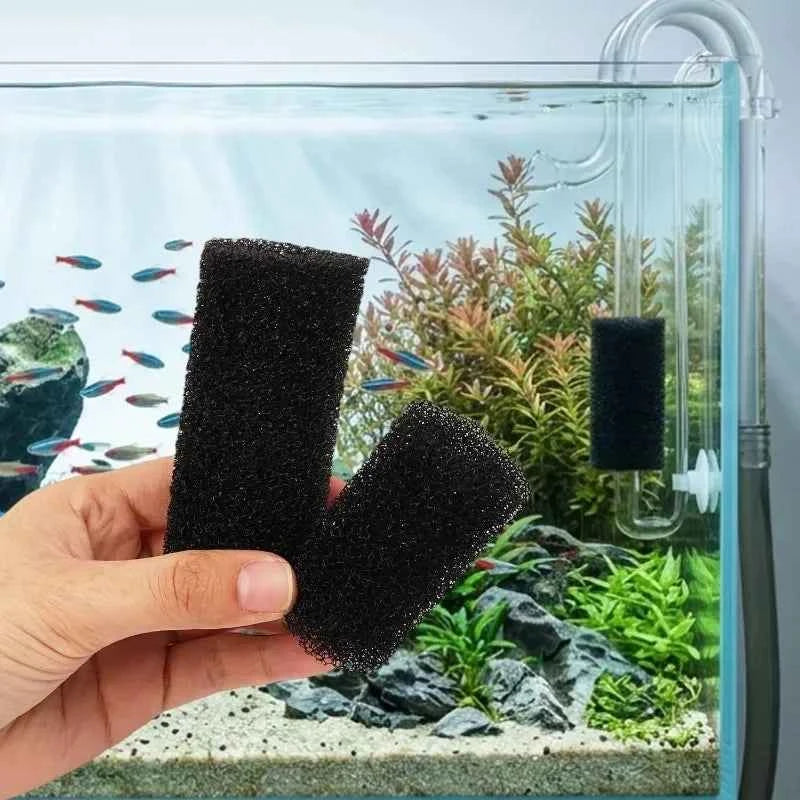 Aquarium Pre Filter Sponge Fish Tank Inflow Inlet Filter Foam Roll for Prevent Small Fish Shrimp Being Sucked Filter Barrel Tool