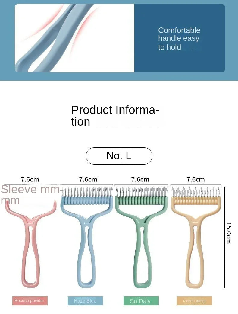 Cat Brush Pet Knot Comb 2 in 1 Dogs Cat Fur Knot Cutter Pets Hair Removal Comb Dog Grooming Shedding Tools Pet Cleaning Supplies