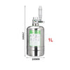 Aquarium CO2 Generator system Kit Stainless Steel CO2 Cylinder Generator System Carbon Dioxide Reactor Kit For Plant Fish