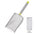 1pcs Stainless Steel Fine Mesh Cat Litter Scoop Easy To Clean Non-Stick Shovel For Reptiles Sand Efficient Durable Litter Scoop