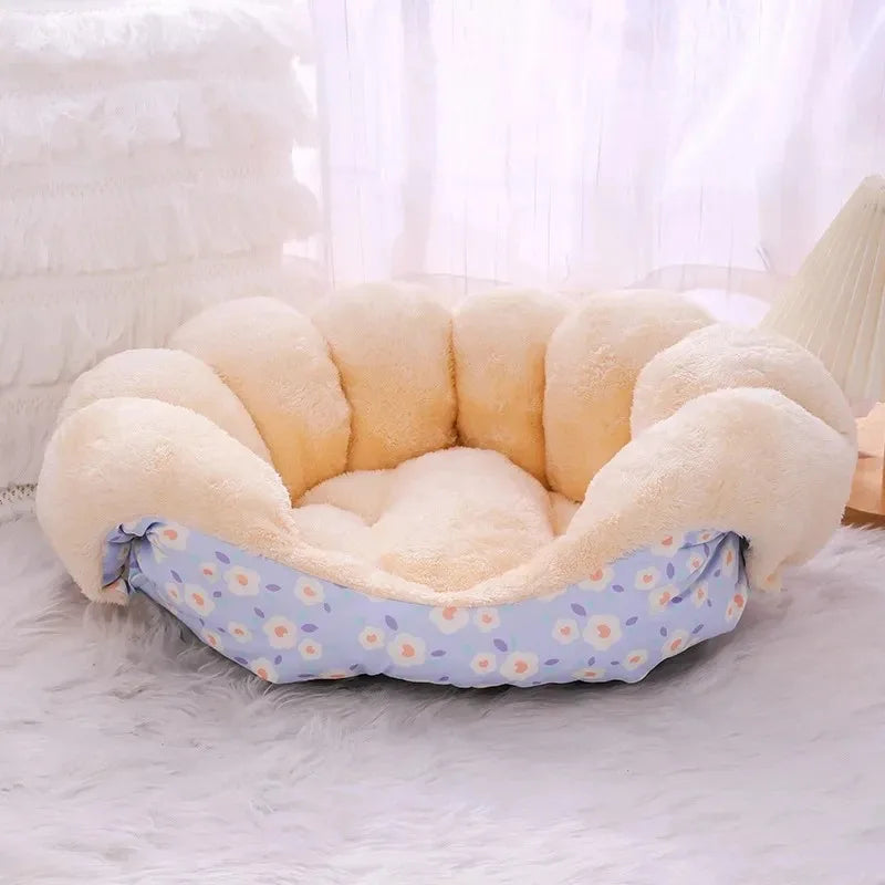 Cats Bed Winter Warm Pet Supplies Basket Houses Accessories All Accessory Dog Mat Cushions Kitten Things Puppy Goods Beds House - Play Paws Toys