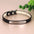 Personalized Cat Collar Bling PU Leather Cat Collars Free Custom Pet Puppy Kitten ID Necklace Adjustable for Cats Small Dogs