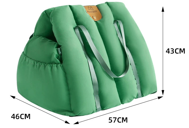 Secure Pet Travel with Dog Car Seat Car Safety for Puppy Cat- Portable Dog Carrier Cat Travel Bags, Durable Cat Carriers & Bags - Play Paws Toys