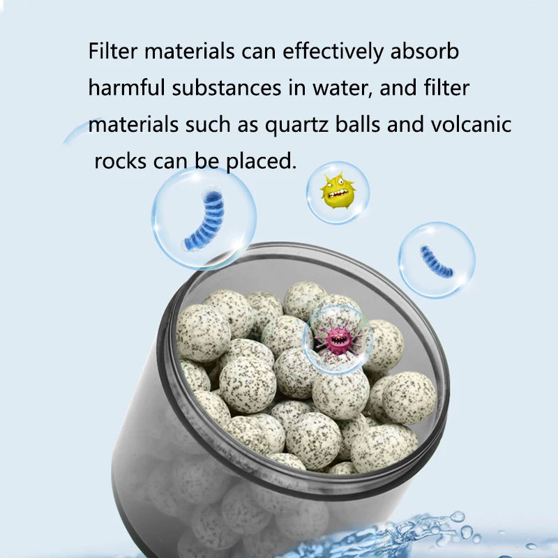 Black Aquarium Filter for Aquarium Fish Tank Air Pump Skimmer Biochemical Sponge Filter Aquarium Bio Filters Filtro Aquario