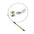 Simulation Bird Interactive Funny Cat Stick Toy Furry Feather Bird With Bell Sucker Cat Stick Toy Kitten Playing Pet Accessories