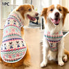 L-7XL  Dog Vest Cute Print Breathable Thin T-Shirt For Medium Large Dog Fashion Vest Large Dog Golden Retriever Clothes