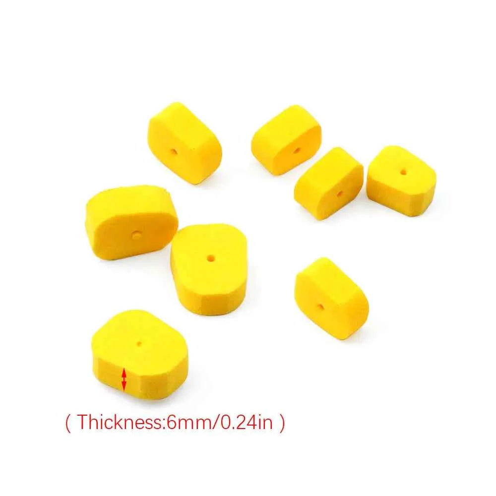 15pcs Carp Fishing Bait Pop Up Boilie Fishing Rig Accessories EVA Foam Fake Bait Corn Shape Method Feeder Carp Tackle Fish Lure