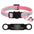 Customized Cat Collar Reflective Cat Collar Free Engraved Puppy Kitten Pet ID Nameplate Necklace With Bell Anti-lost For Cats