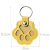Pet Hair Memorial Keychain PU Leather Keepsake Locket for Cat Dog Fur Pet Hair Storage Pendant Handbag Hanging Accessories