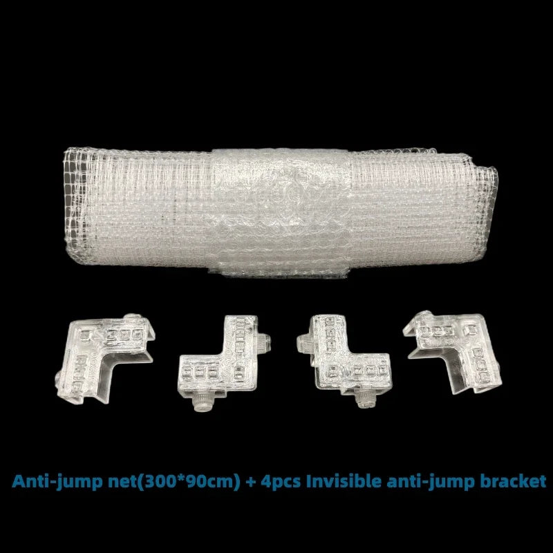 Vastocean Aquarium Fish Tank Invisible Anti-Jumping Net DIY Protective Net Anti-tortoise Escape Anti-Escape Net Replacement Net