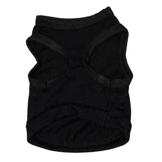 100% Cotton Pet Clothes Cool Cat SECURITY Costume for Cats Small Dogs Spring & Summer Puppy Kitty Cat Vest Top T Shirt Clothing