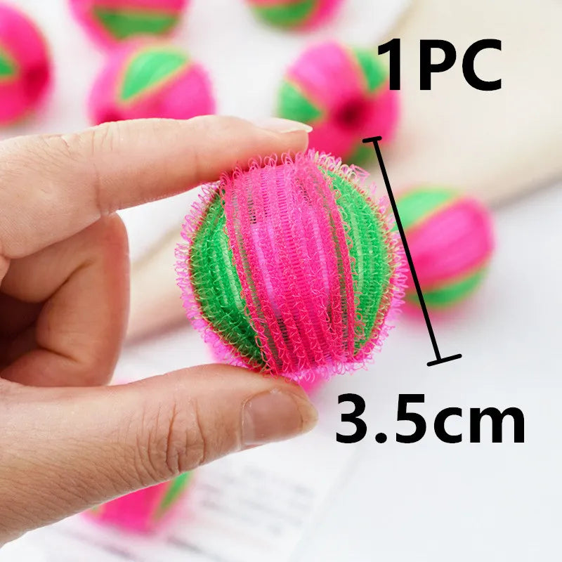 Pet Hair Remover Reusable Ball Wool Sticker Cat Hair Remover Pet Fur Lint Catcher Cleaning Tools Laundry Washing Machine Filter