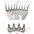 Stainless Steel Wool Scissors Sheep/goats Shears Convex Comb Cutter Shearing Clipper 4/9/13 Tooth Straight/curved Wool Blade