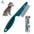 Oitabi 1/2Pcs Dog Face Comb Flea Comb for Dogs Fine Tooth Tear Stain Remover Comb, Removes Crust Mucus Stains Face Brush for Cat