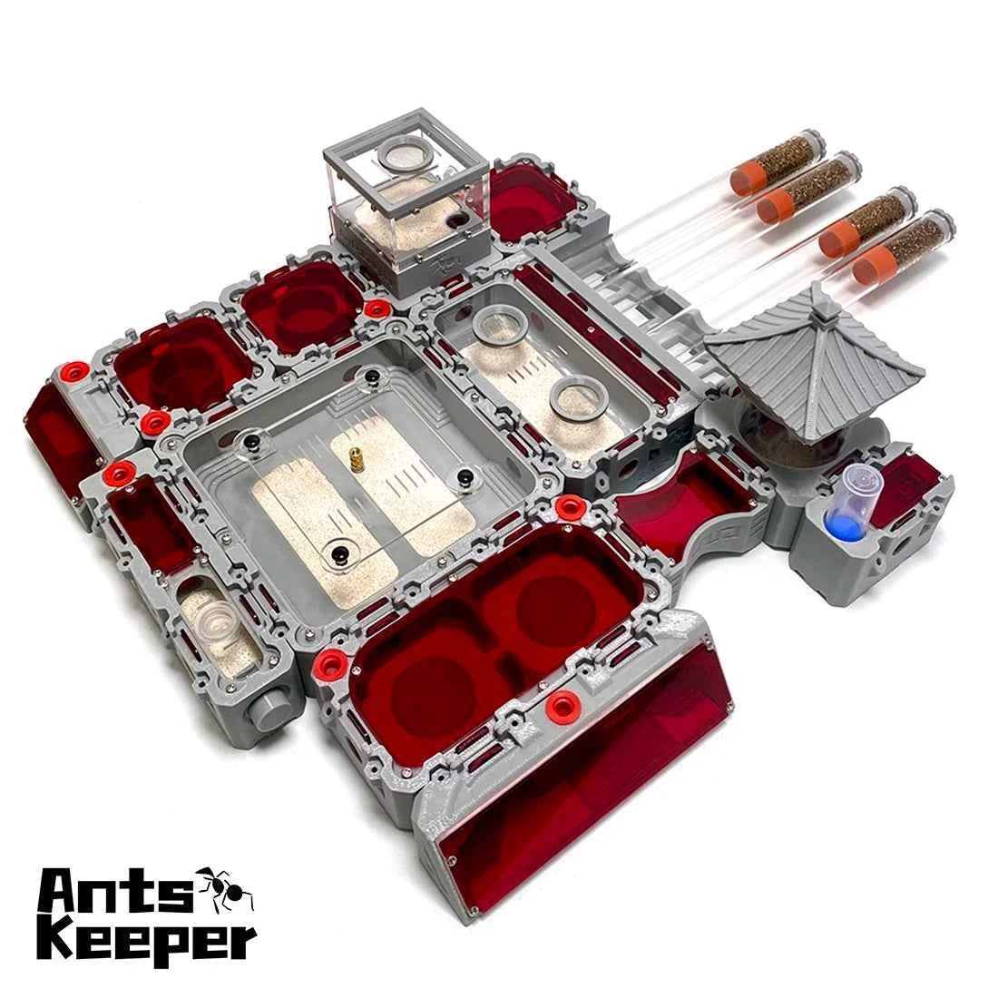 【Lego】Expandable Modular Formicarium Ant Farm Nest for Ant Keeper Starter New Queen Large Anthill Keeping Kit Test Tube