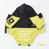 Pet Dog Waterproof Coat Dog Raincoat Reflective Dog Outdoor Clothes Hooded Jacket for Small Medium Large Dog Pet Supplies